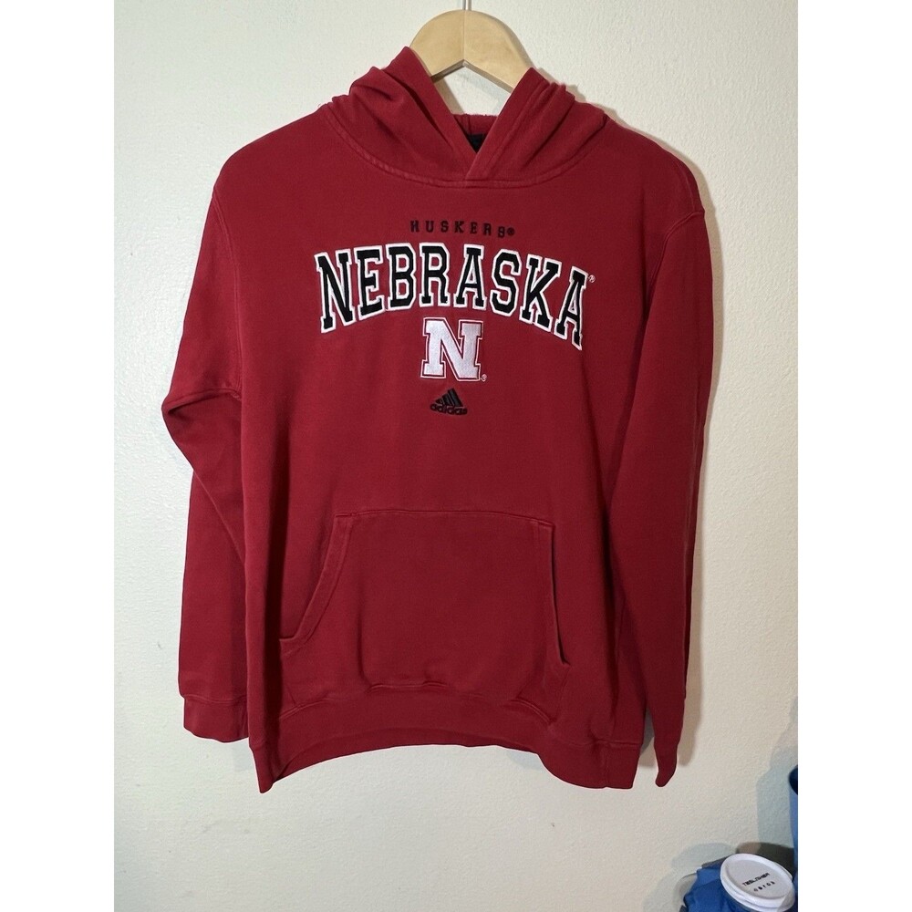 Nebraska Cornhuskers Women's  adidas Hoodie Sweatshirt - Size Small